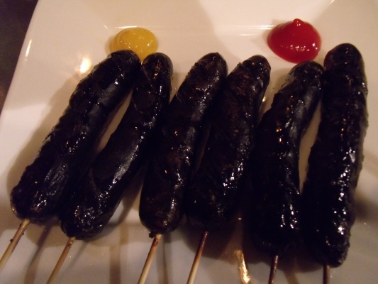 会話が止まる食べ物「黒ウインナー」・・・？