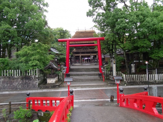 里帰りで「国宝　青井阿蘇神社」・・・・